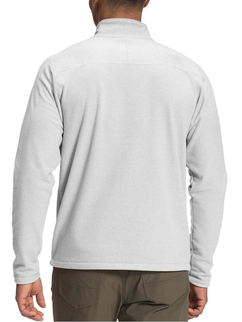 The‎ North Face Jacquard Fleece Cap Rock Quarter-Zip Pullover 🏔️
